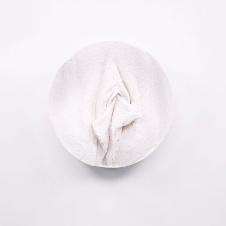 Vulva Gipsabdruck
